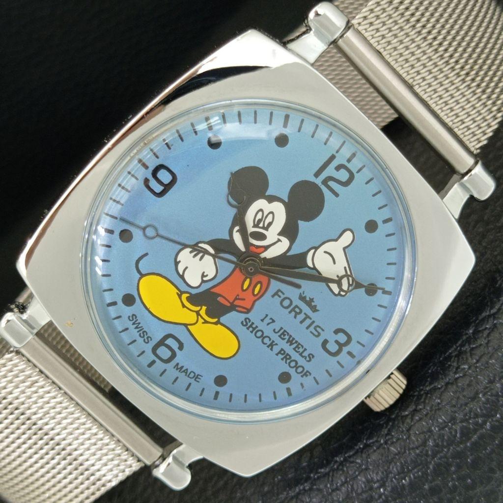 

REFURBISHED VINTAGE HAND-WINDING SWISS MENS BLUE COLOR DIAL WATCH a707287-1