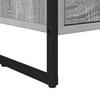 Nightstand Set of 2 Grey Sonoma 39.5 x 30 x 50 cm Particleboard