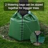 12 Pack 20 Gallon Tree Watering Bags Reusable Heavy Duty Slow Release Water Bags for Trees Premium PVC Tree Drip Irrigation Bag