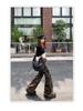 Women's Camouflage Slimming Micro-Flare Jeans - Autumn 2025 Collection