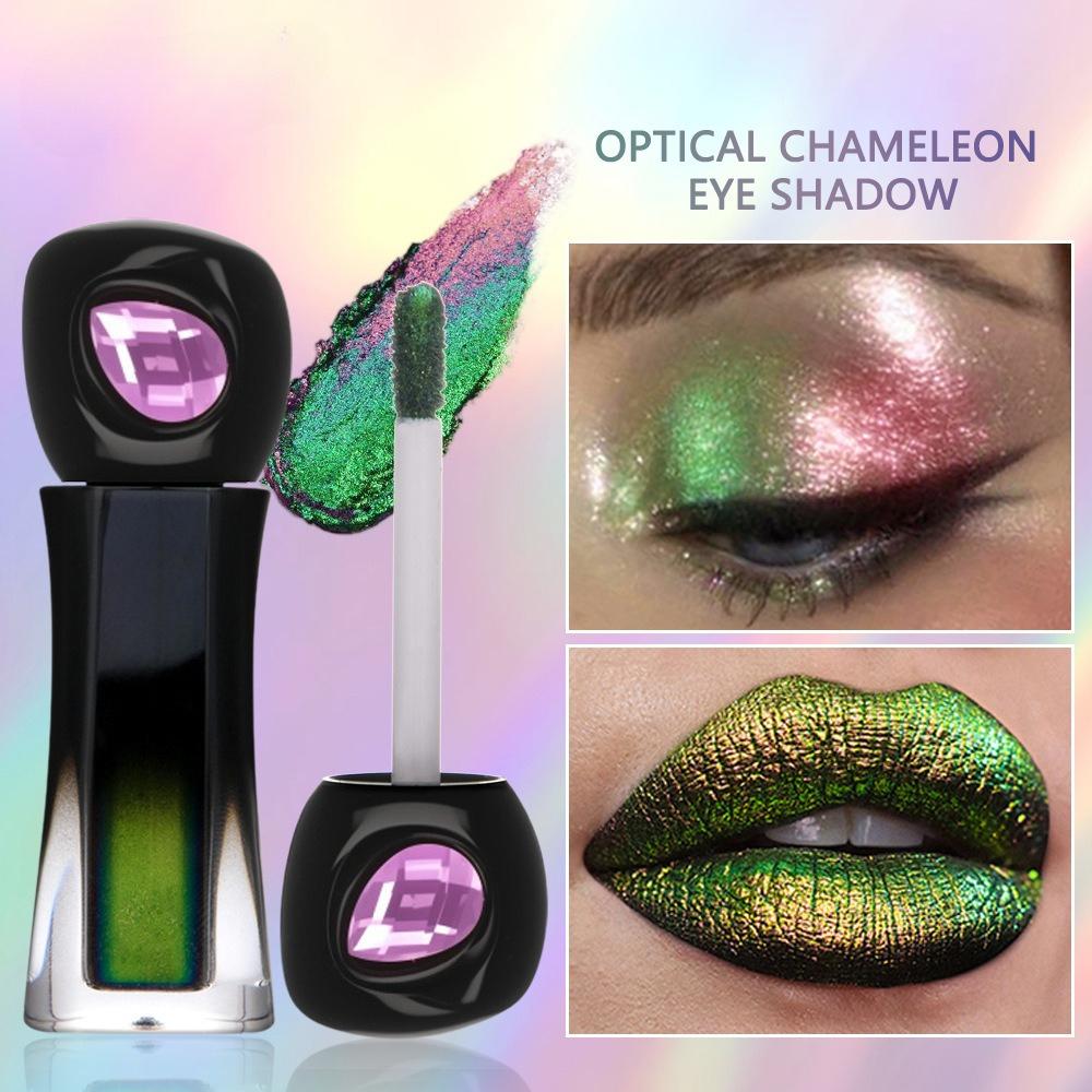 6-color Chameleon Eyeshadow  Fine Sparkling Chameleon Eyeshadow  Pearlescent Sleeping Eye Liquid Eyeshadow