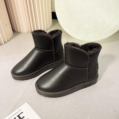 Women Snow Boots Winter Warm Plush Boots Women Waterproof Slip-on Women Shoes Flat Casual Winter Shoes Ankle Boots For Women