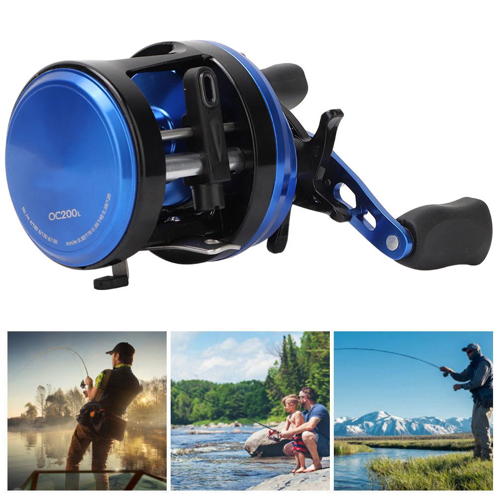 8BB Baitcasting Fishing Reel, Magnetic Brake System, Left Handed for   Casting P formance