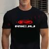 Men T-Shirt Retro RIEJU Graphic Motorcycle Tshirt Moto Cotton O-neck Short Sleeve Fashion Hip Hop Streetwear Tee
