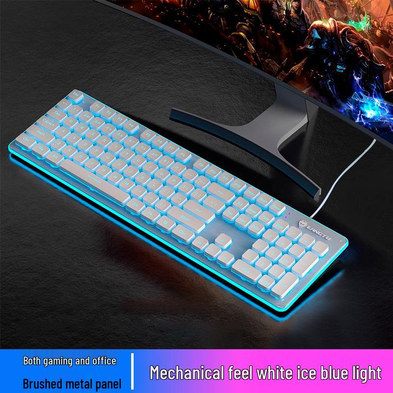 L1 Silent Wireless Backlit Gaming & Office Keyboard