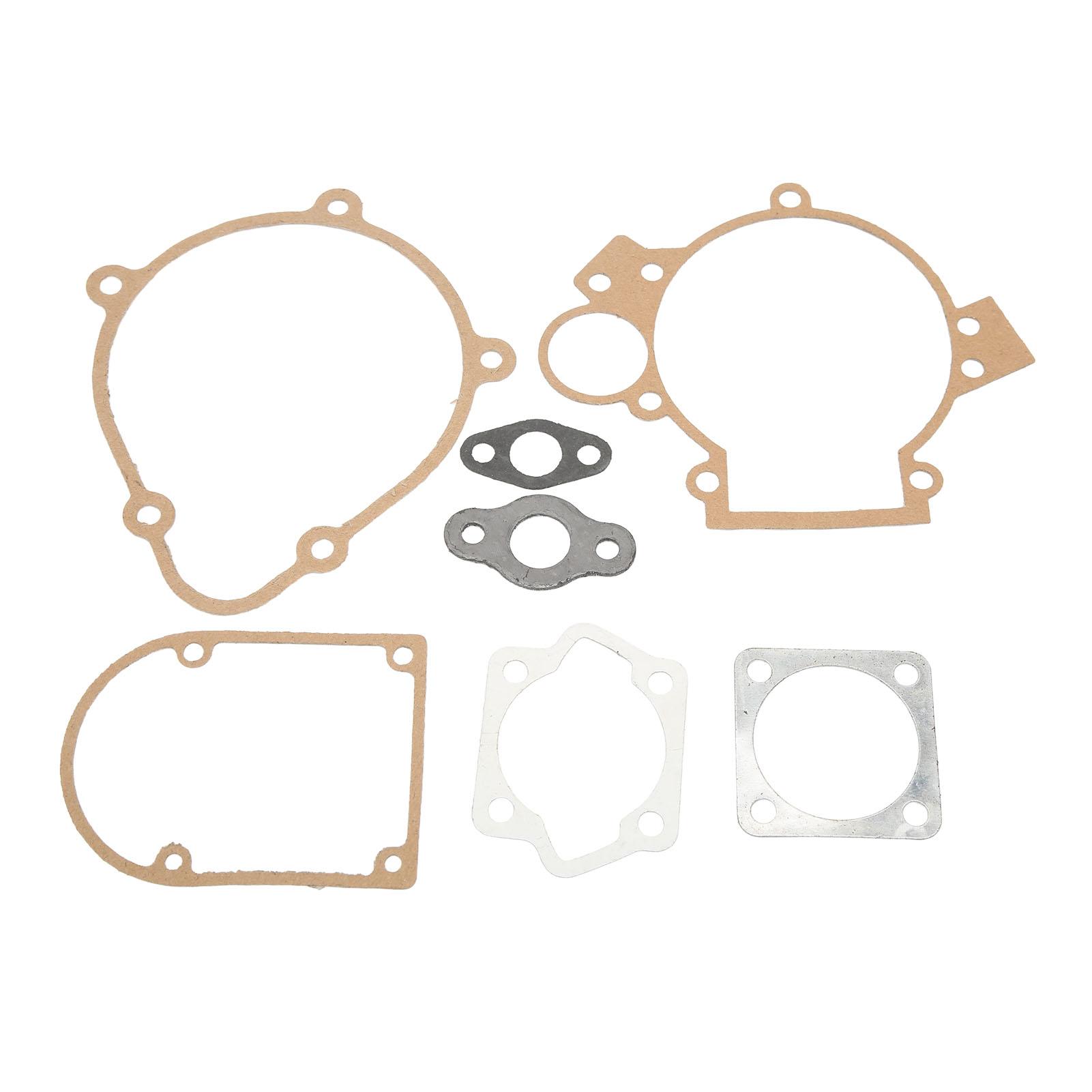 

7PCS Gasket Kit Complete Aluminum Paper Plastic Fit For 60cc Motorized Bicycle Push Bike Motor Engine Part