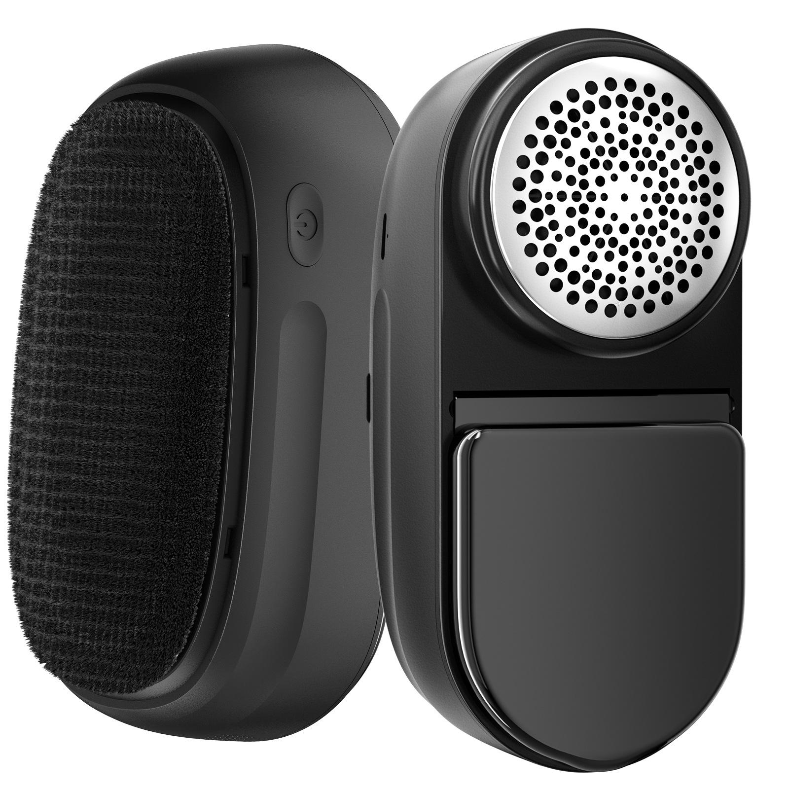 

2 в 1 Машинка для удаления катышков для одежды 1800 мАч Электрическая Машинка для удаления катышков для одежды Перезаряжаемая бритва для ткани чёрный