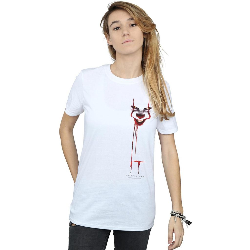 It Chapter 2 Womens/Ladies Poster Drip Cotton Boyfriend T-Shirt