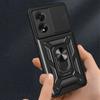 Armored Case for Oppo A60, CamShield Slide, Black