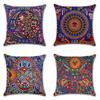 Hot Ethnic Mexico Patterns Linen Pillows Case Indian Apollo Abstract Painting Cushions Case Sofa Couch Throw Pillows Decor Home