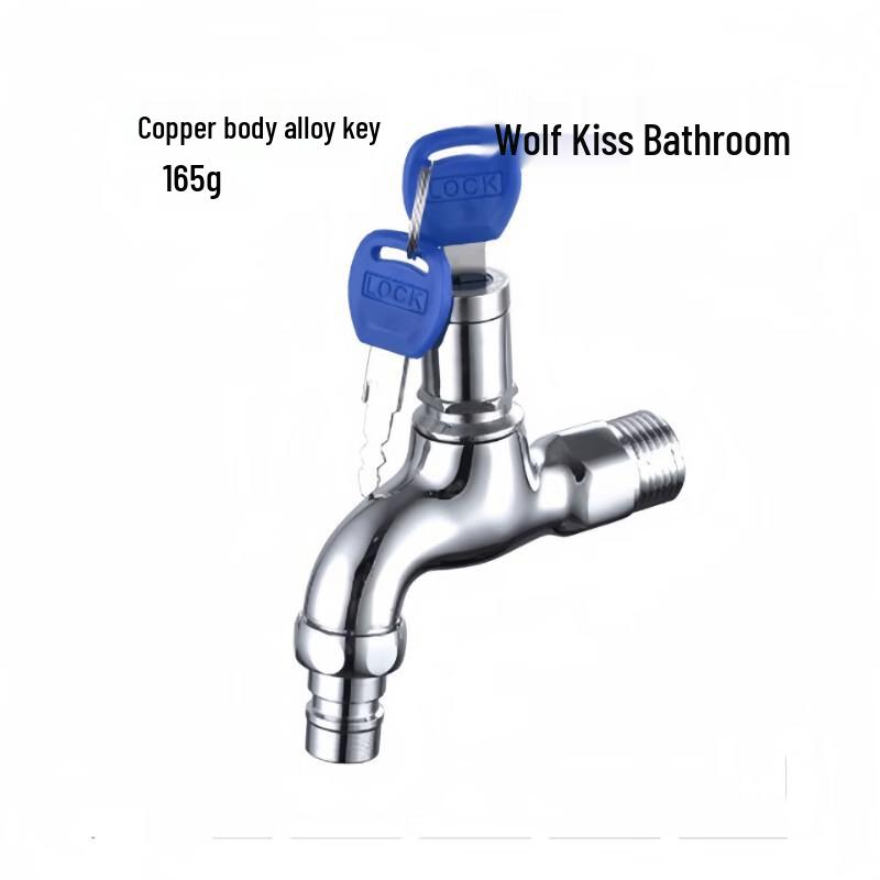 Wolf s Kiss Lockable Anti-Theft Anti-Freeze Outdoor Faucet