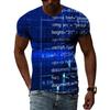 Personality Creative Technology Fashion Men T-shirts Summer Casual 3D Print Street Style Harajuku O-neck Short Sleeve Tees Tops