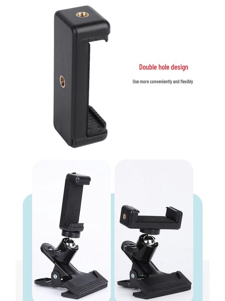 Guitar-Mounted Phone Stand for Live Streaming & Recording