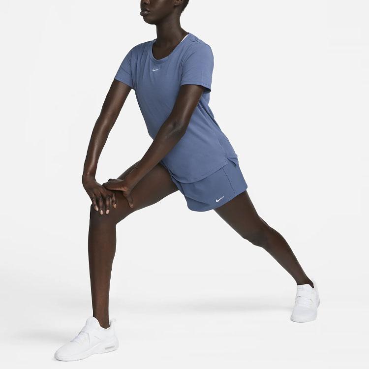 New Nike T-Shirts Women's Diffused Blue DD0618-491