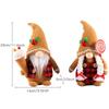 Christmas Gingerbread Man Doll Ornaments Xmas Knitted Rudolph Doll Christmas Decorations For Home  New Year Navidad Gifts