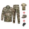 Unisex Camouflage Suit Set: Durable, Breathable Military Training and Outdoor Work Uniform