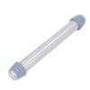 Rolling Pin Dough Roller Stainless Steel with 4 Silicone Guide Rings Anti Stick Anti Slip Kitchen