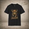 Jackalope Illustration T-Shirt | Mythical Animal Graphic Tee