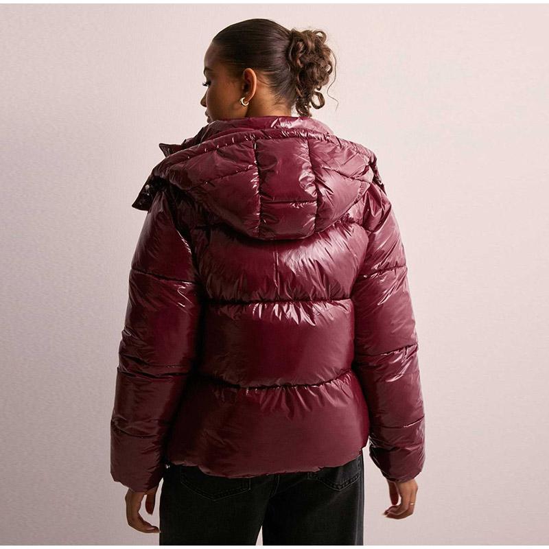 New Women's Casual Sports Hooded Cotton Jacket with Zipper Clip Autumn and Winter Women's Clothing Cotton Jacket Coat