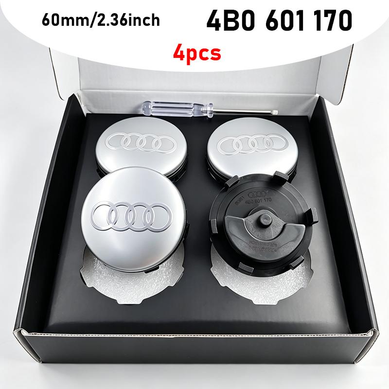 4pcs 60mm 61mm 68mm 69mm Audi