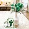 St. Patrick's Day Acrylic Sign, Not Lucky Just Blessed Gifts, Home Office Desktop Decoration, Sill Clover, Nurseries, Home Desk Living Room Acr