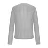 Women's High-Neck Sequin Long Sleeve Top - Spring/Autumn 2026, Stylish & Transparent Inner Layer