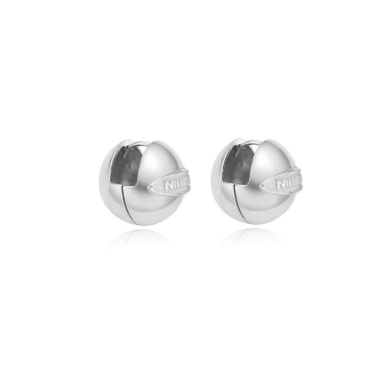 NIMBUS TAG BALL EARRINGS