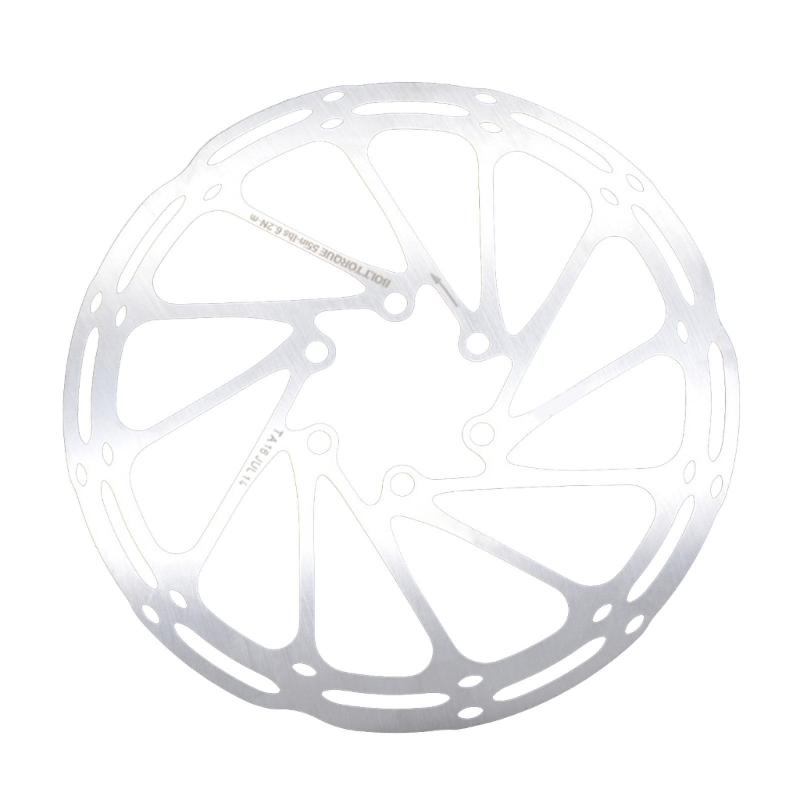 

2Pcs Bicycles Disc Brake Rotors with Bolts 160mm/180mm/203mm Mountain Bike Brakes Rotors Adapter Easy to Install 160mm
