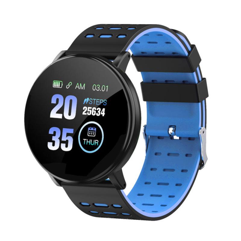 Inteligentny zegarek Ciśnienie krwi Krokomierz Fitness Tracker Inteligentna bransoletka
