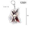 Raiden Shogun & Yae Miko Genshin Impact Acrylic Keychain