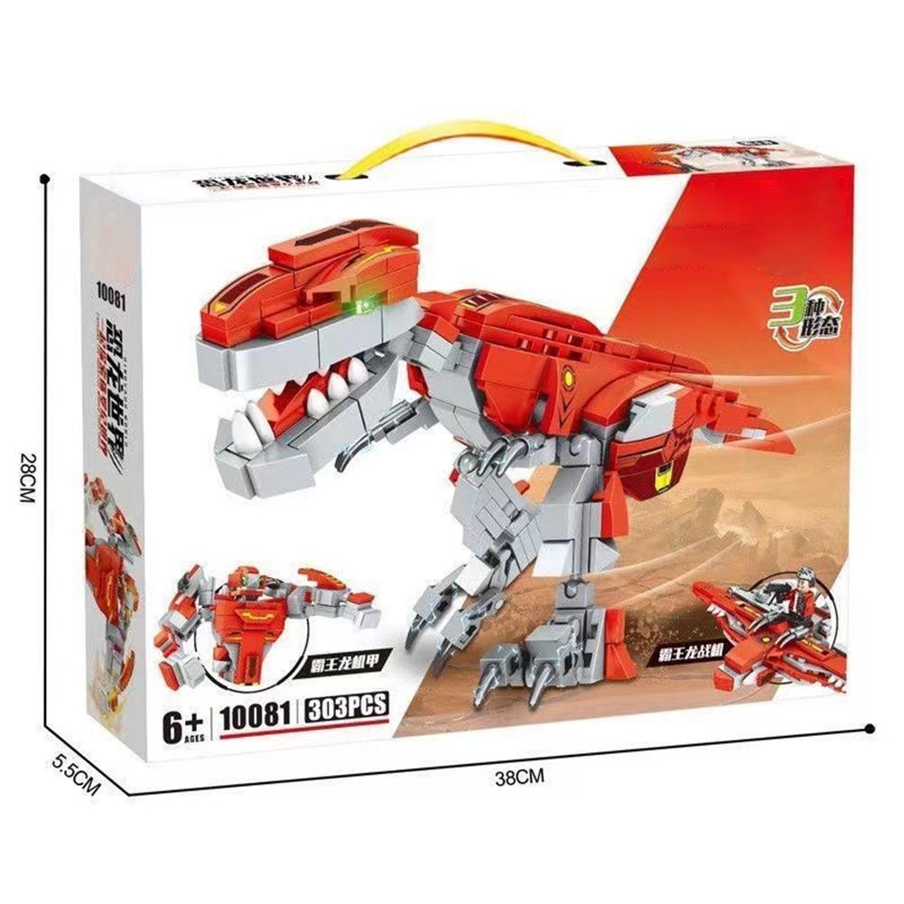 Jurassic Dinosaur Building Blocks Toys Tyrannosaurus Rex Triceratops Model Building Bricks Toys For Children