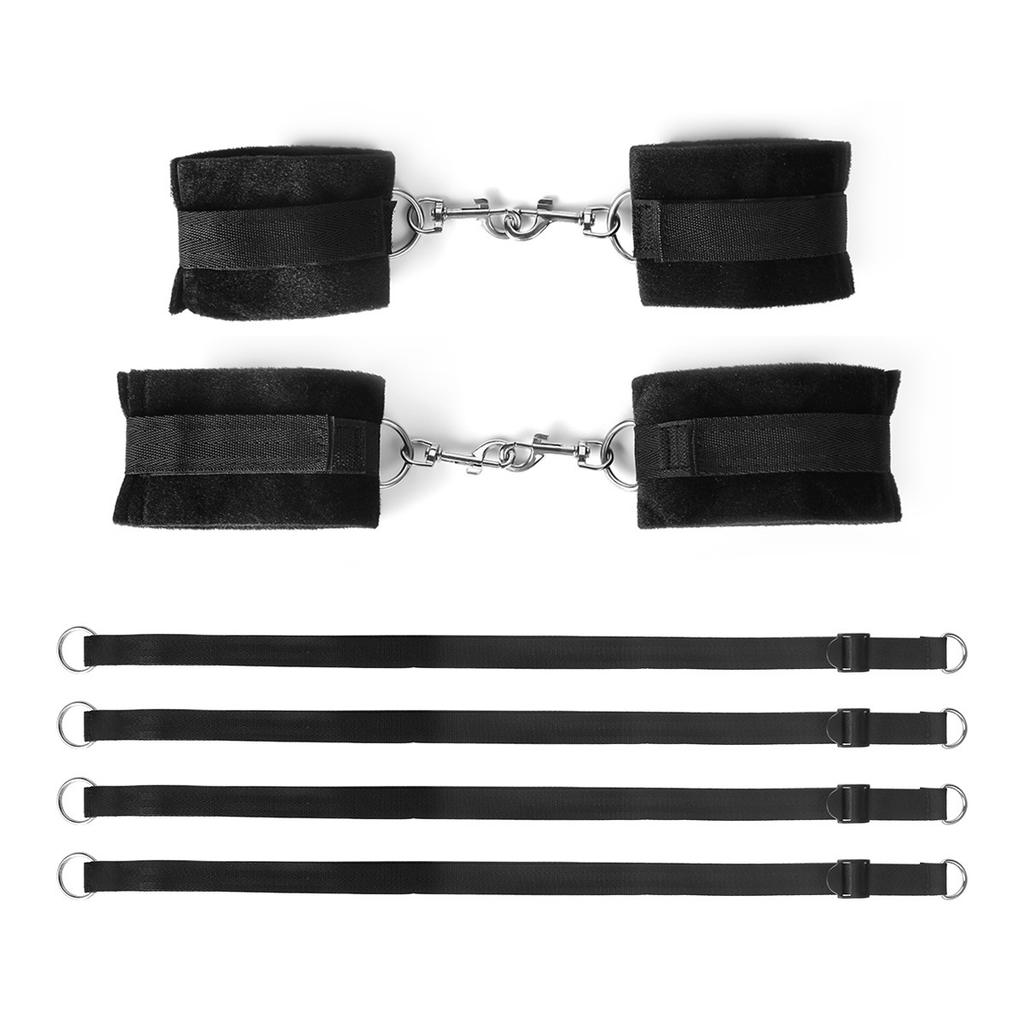 Sex Toys Bed Restraint Bondage Sex Toy Sexy Adult Female Handcuff Leg Spread Strap System Couple Sex Games Erotic Toys 18+
