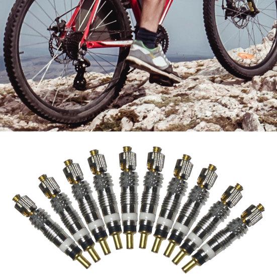 10 Teile/satz Bike Fahrrad Ersatz Kupfer Reifen Reifen Presta Ventil Stem Core