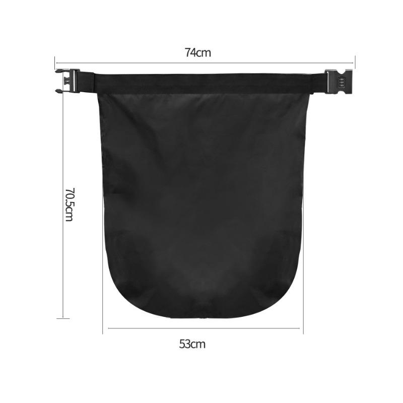 1 Stück Motorradhelm Tasche Kombinationsschloss Diebstahlschutz Gepäckaufbewahrungstasche Rider Tragbar Reise Motorrad Ausrüstung Tasche