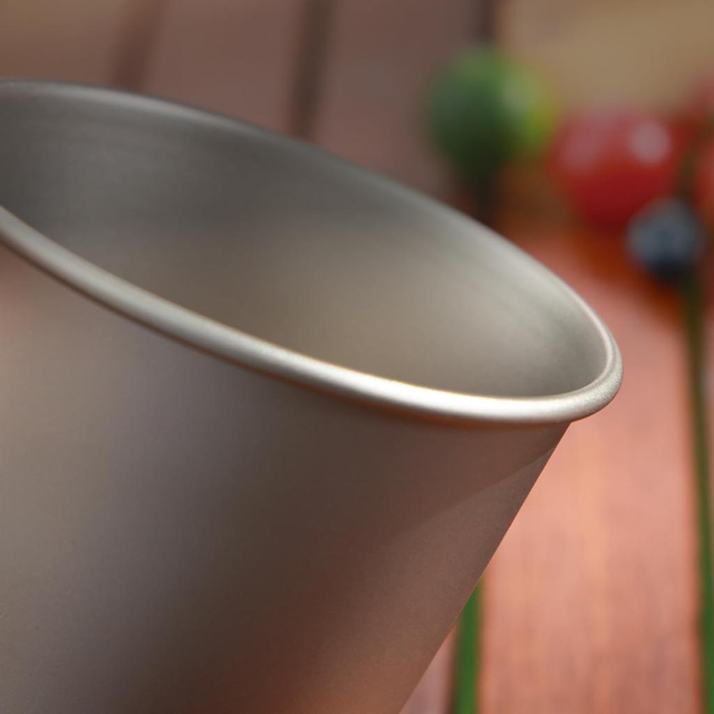 KEITH Titanium Beer Wide Mouth Titanium Lightweight and Suitable for Outdoor and Cold Drinks Cup, Glass, Tumbler, Stackable, Camping, BBQs, Pubs,