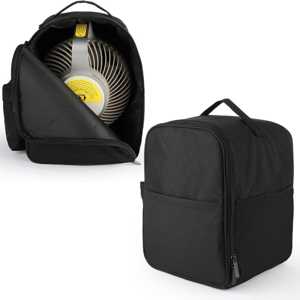 Fan Storage Bag with Ergonomic Handle and Double Zipper System for Shark For Flexbreeze Fan FA05X Family Protection