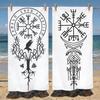 V-Viking V-Vegvisir Handtuch Weich Pool Geschenk Für Reise Fitnessstudio Dusche Camping Schnelltrocknend Sport Strandtücher