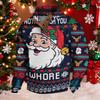 Men's Christmas Novelty Print Long Sleeve Button Placket Pullover Sweatshirt for Winter