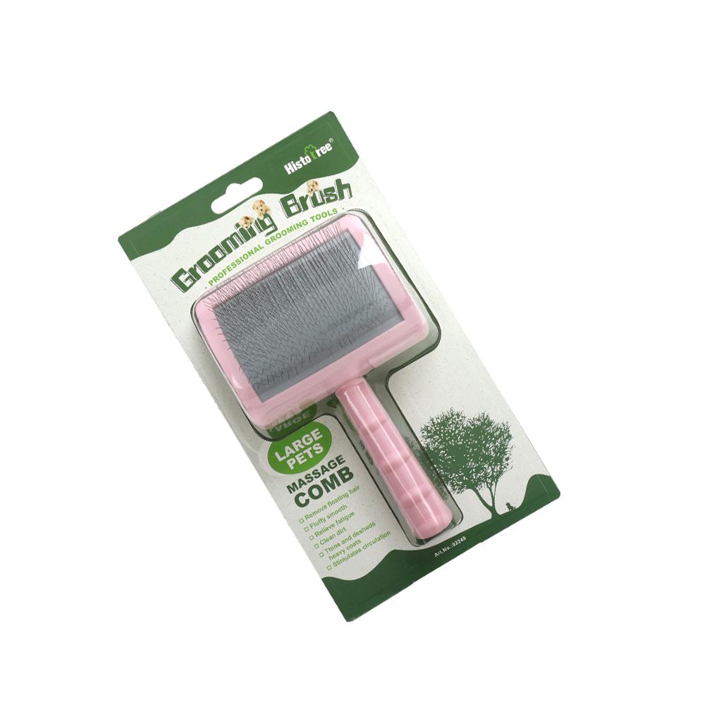 

Household Pet Hair Brush Hairs Remover Grooming Brushes Brushing Tool Hairstyling Hairdressing Pets Supplies Accessories розовый