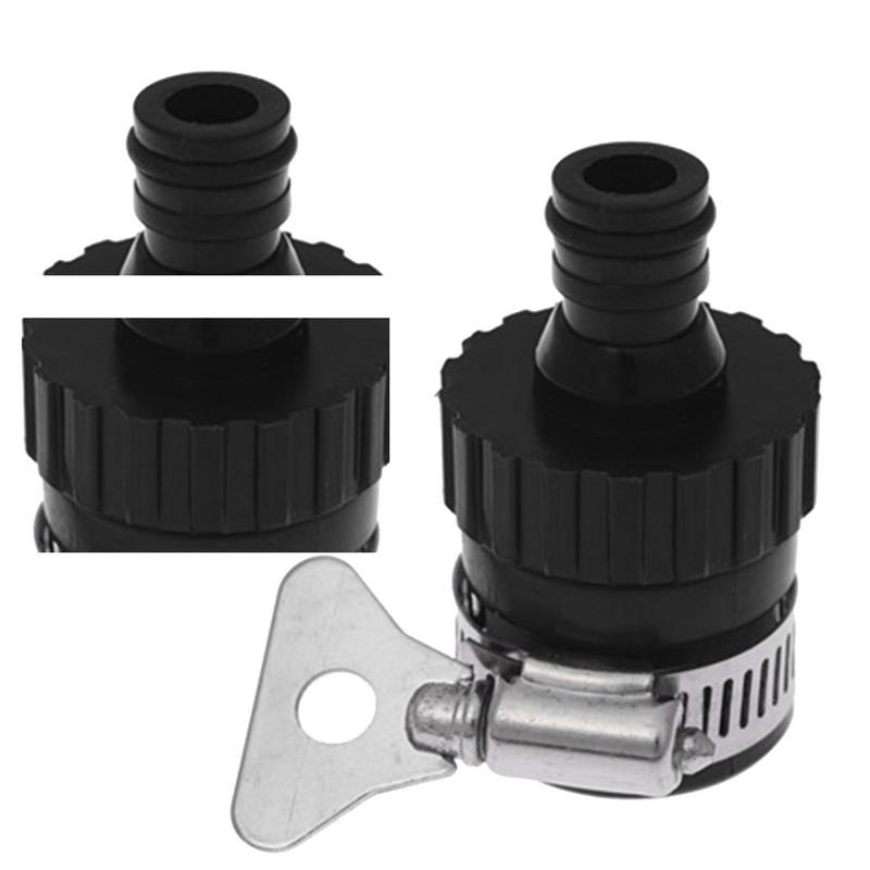 Tap Hose Connector ABS No Leaking Water Faucet Adapter Faucet Hose Connector Quick-inserting Anti-dropping Joint