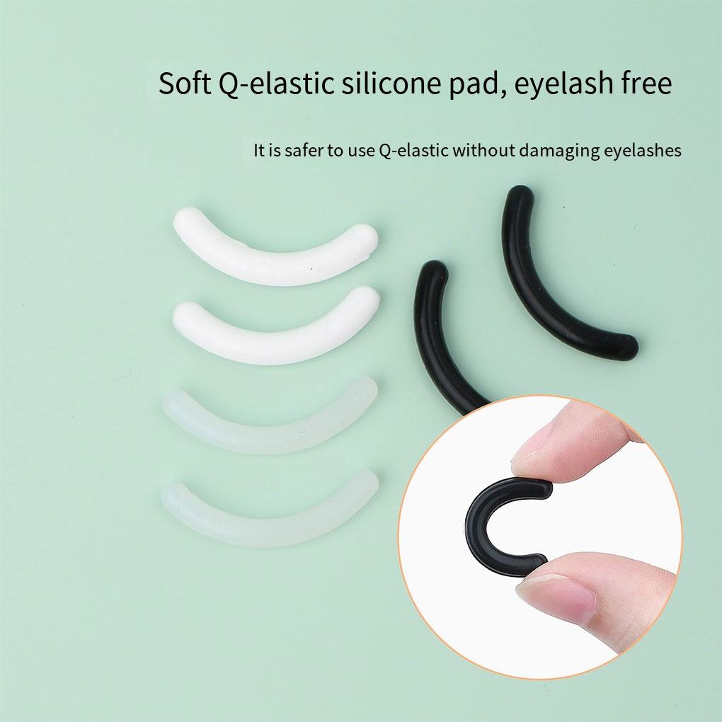 10 Stück Sichere und Zuverlässige Wimpernzangen-Ersatz-Nachfüllkissen für Gebogene Wiederverwendbare und Langlebige