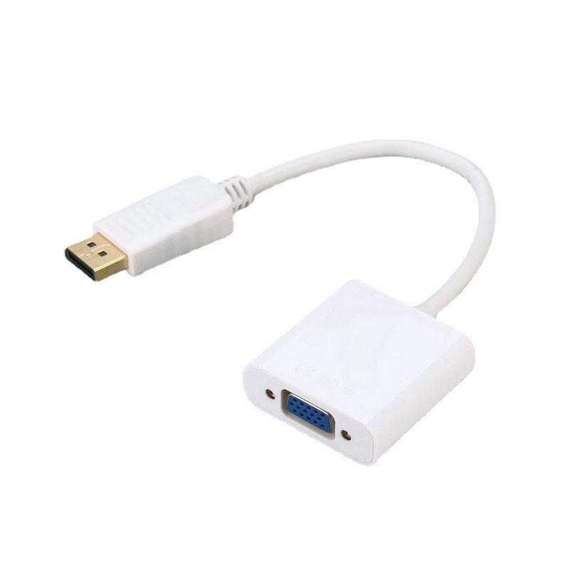 DP to VGA Female Adapter Cable for HD Display – Large DisplayPort to VGA Converter