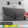 Multi-layer Document Organizer Bag with Large Capacity for Invoices, Receipts, and Files