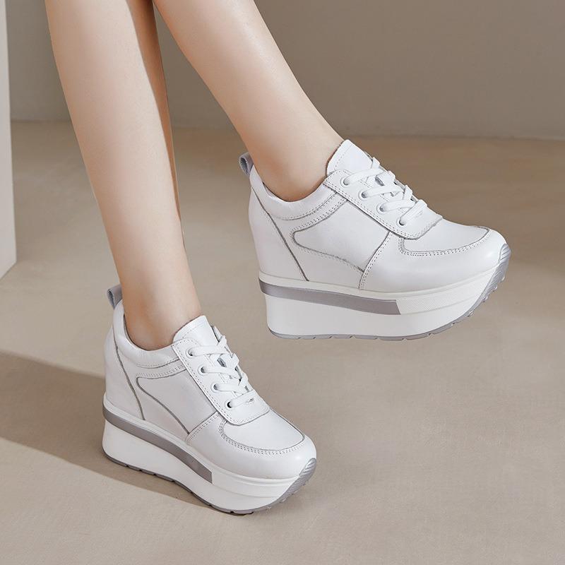 Inner Higher Thick Bottom Casual Shoes White Shoes Fashion Women's Shoes Devotion