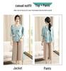 Mom's Summer Casual Plus-Size Floral Top & Shorts Set for Middle-Aged Women