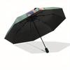 Snow White Themed Automatic opening and closing folding umbrella, 8-rib windproof, compact travel design, suitable for all occasion | Fashio