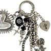 Portachiavi Cuore Spinoso alla Moda Fascino Elegante per Borsa Accessori Estetici Portachiavi Ciondolo Stiloso per Borsa per Ragazze Trendy