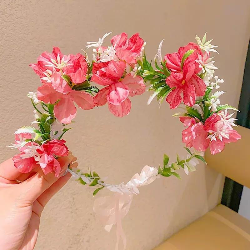 

Childrens Hairband Artificial Rose Flower Hair Accessory For Girls Summer 2024 StyleR