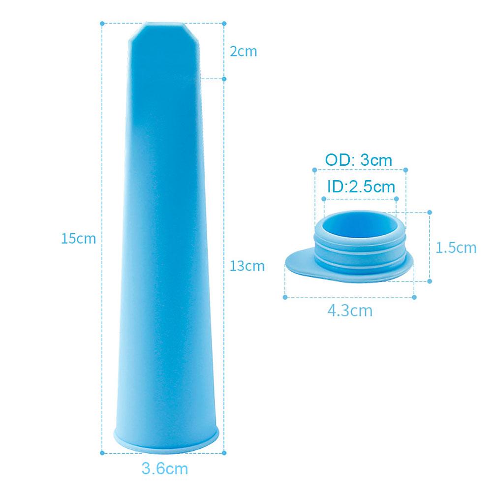 Silikonový výrobník nanuků Silicone World Summer Lolly Forma DIY Silikonová forma na zmrzlinu potravinářské kvality Ledová nanuková forma Forma na ledové kostky Kuchyňské pomůcky