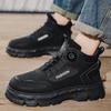Autumn and winter men's shoes new high-top tooling shoes men's retro short boots thick-soled non-slip Martin boots men's